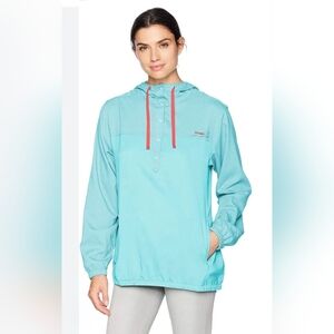 Columbia Women's PFG Tamiami Hoodie Sea Wave Blue Size L